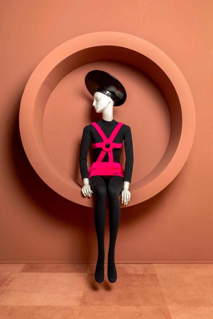 Pierre Cardin pink dress