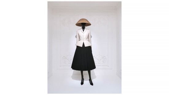 installation image from Dior exhibition