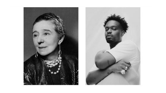portraits of Lanvin and Addy