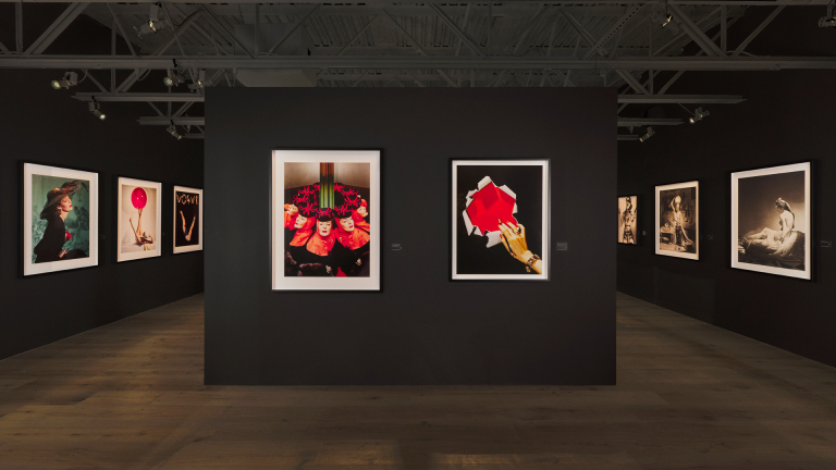 installation view of Horst P Horst exhibition