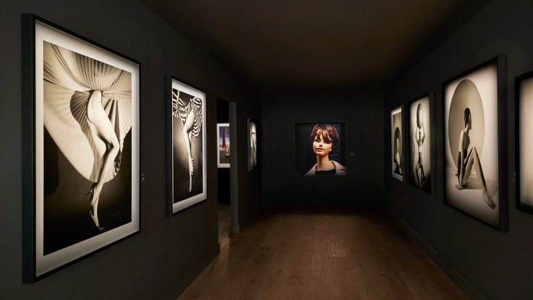 installation view of Horst P Horst exhibition