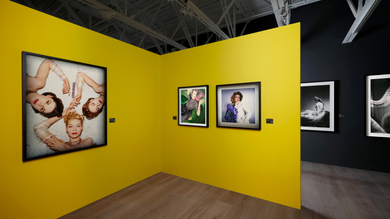 installation view of Horst P Horst exhibition