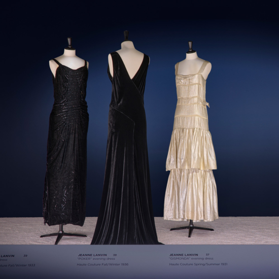 installation view of scad fash exhibition
