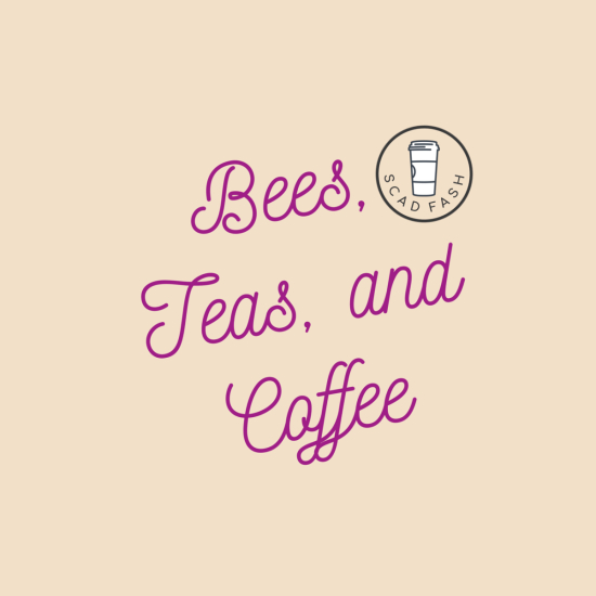 'Bees, Teas, and Coffee' logo