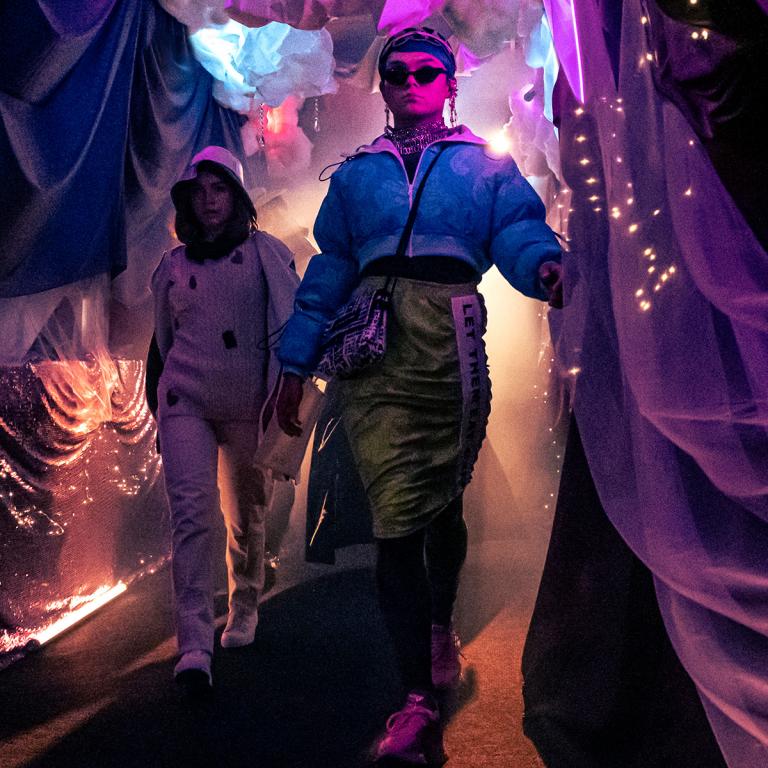 Experience 'Escalate' in the SCAD FASH film salon