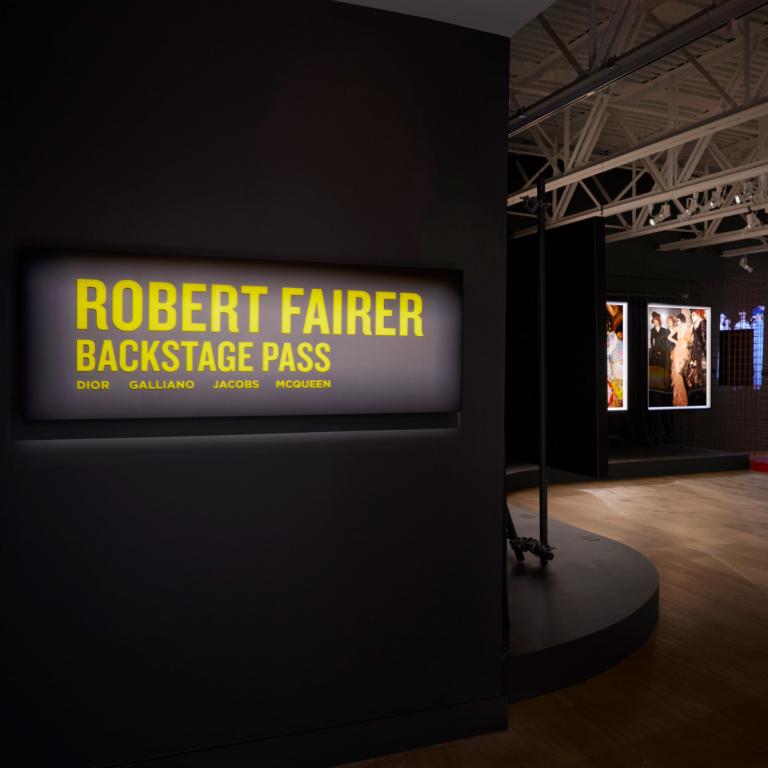 installation view of Robert Fairer exhibition
