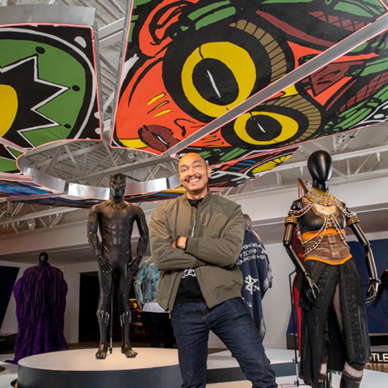 Portrait of Brandon Sadler in SCAD FASH