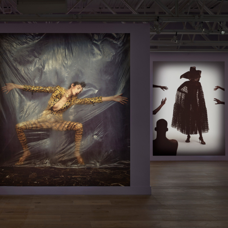 installation image from Campbell Addy exhibition
