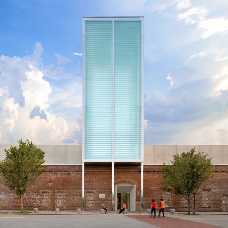 Exterior of SCAD Museum