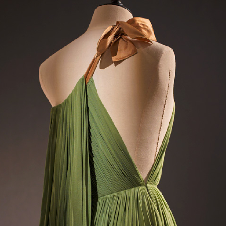 garment from madame gres exhibition