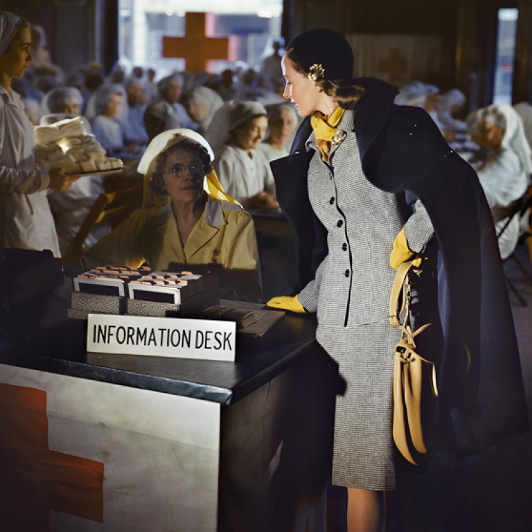 Photo from Horst P. Horst exhibition at SCAD FASH