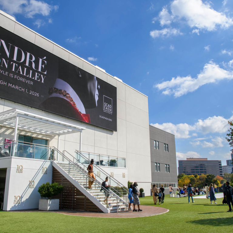 exterior of scad fash