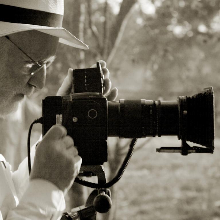Portrait of photographer Albert Watson