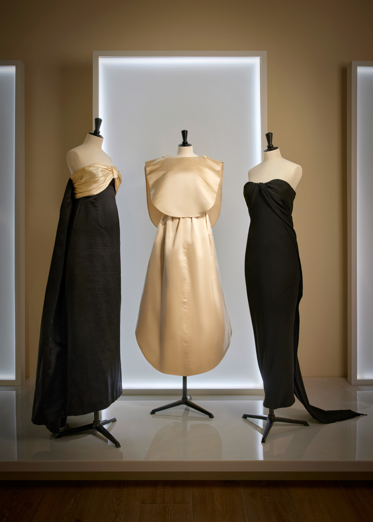 installation image for Balenciaga exhibition