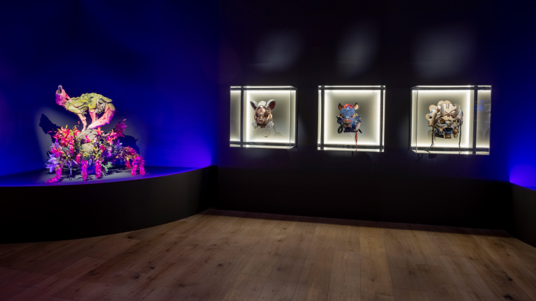Exhibition install